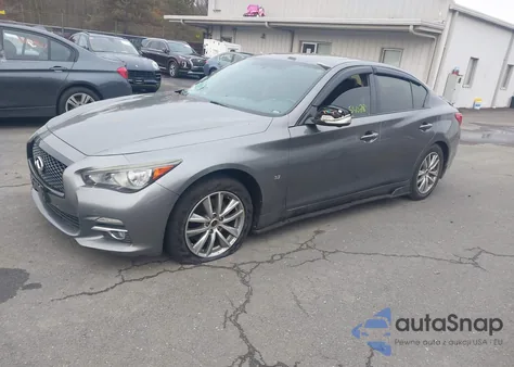 2014 Infiniti Q50 Premium z USA, uszkodzony, nr VIN JN1BV7AR7EM687223